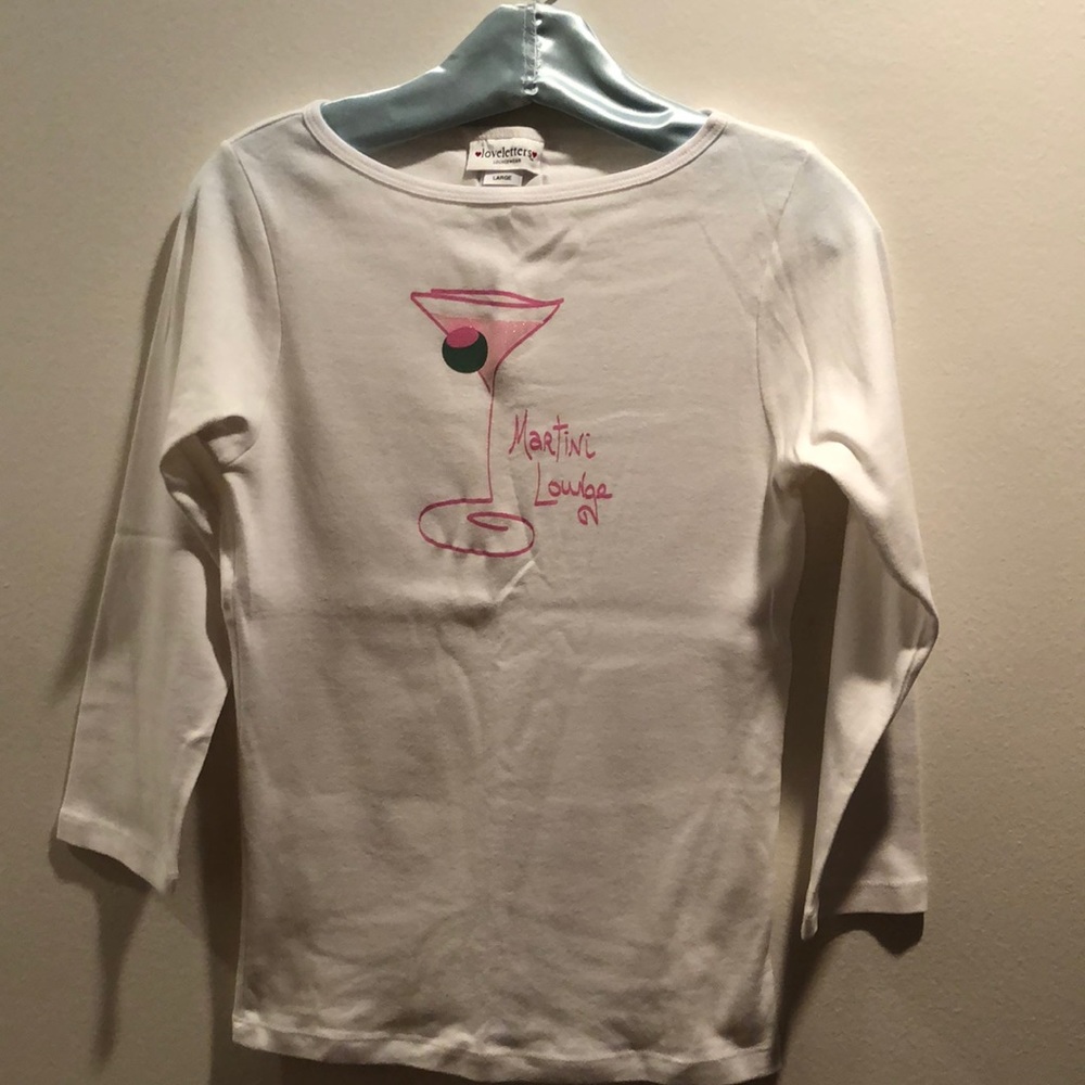 Women’s cotton t-shirt with Martini